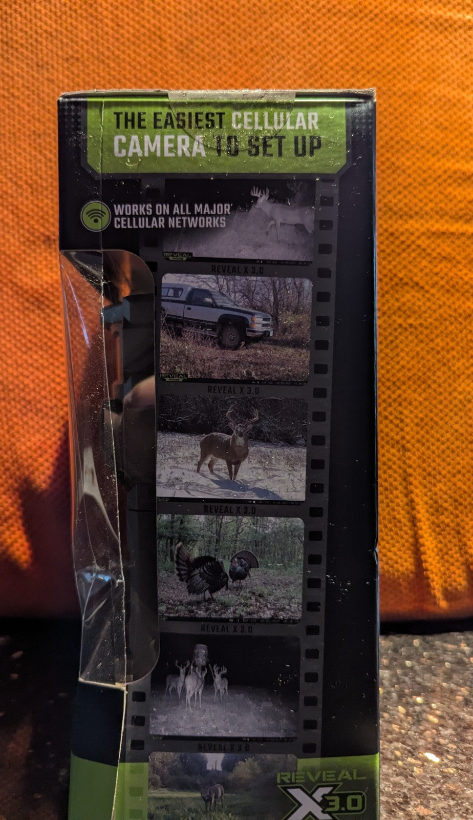 Cellular Trail Camera with Minor Cosmetic Damage - Reveal by Tactacam X 3.0