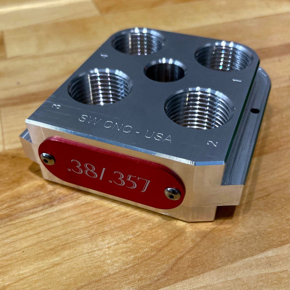 Machined Billet Aluminum Tool Head for RL550 Series - Made in USA, 1.08 Thick