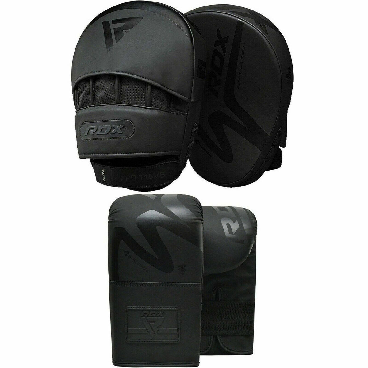 Boxing Gloves Focus Mitts Muay Thai MMA Kickboxing Pads RDX