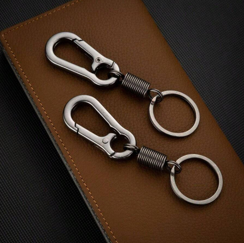 Durable Keychain with Strong Carabiner for Outdoor Activities