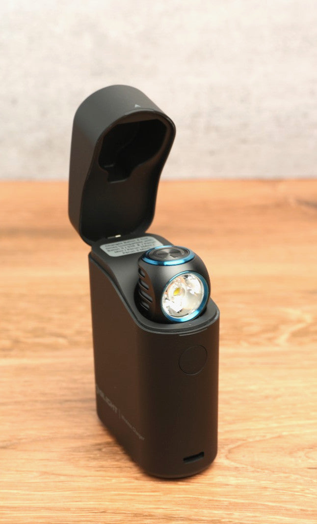 Rechargeable Headlamp Flashlight 1250 Lumens with Magnetic Base and Power Bank Kit