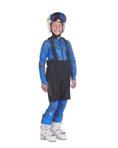 Detachable Suspender Softshell Training Shorts for Boys XL Winter Sports