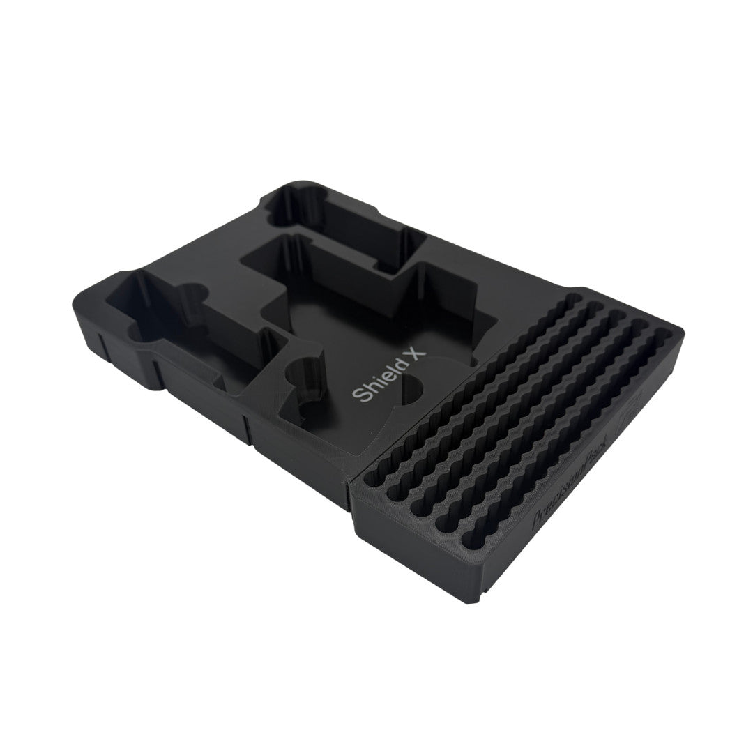 Gun Storage Insert for Smith & Wesson M&P9 Shield X with Optic - Milwaukee Packout Compatible