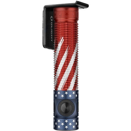 LED Flashlight 1600 Lumens Compact EDC with Dual Switch & USB-C Charging