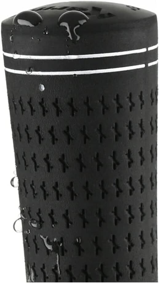 Golf Club Grips Midsize Velour Black 13-Pack - Soft Rubber Replacement