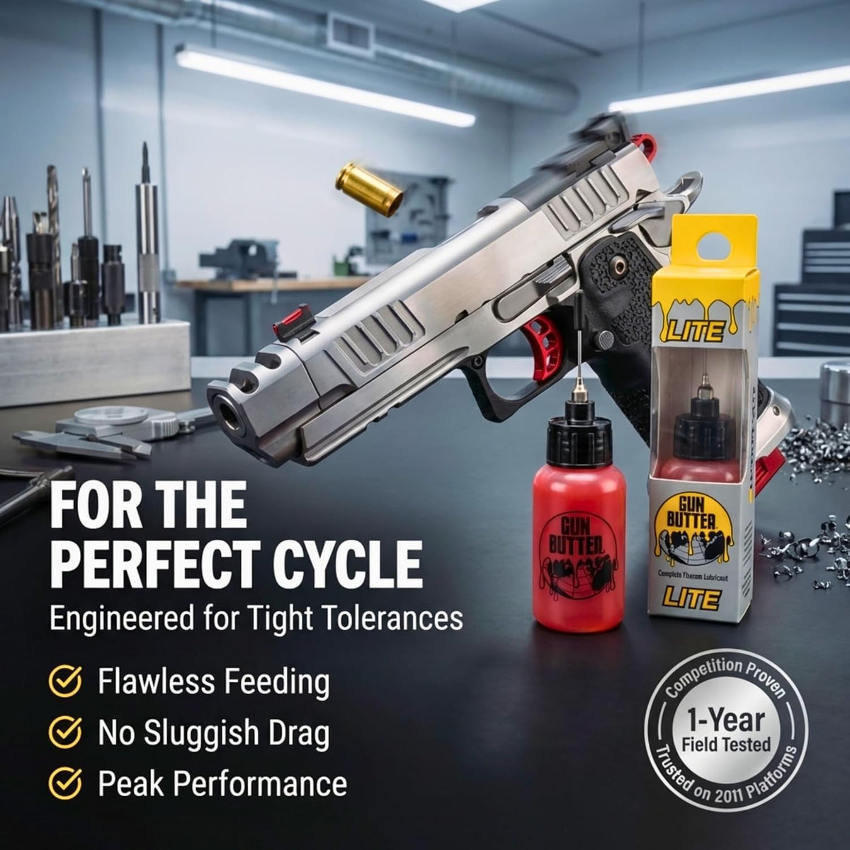 All Purpose Gun Lubricant with Precision Needle Applicator 1 fl oz