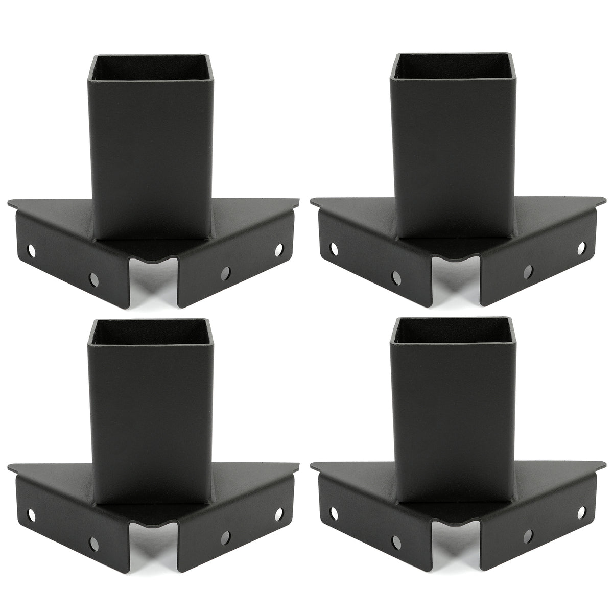 Heavy Duty Deer Elevator Brackets 4 Pack - Powder Coated Steel for Tree Stands