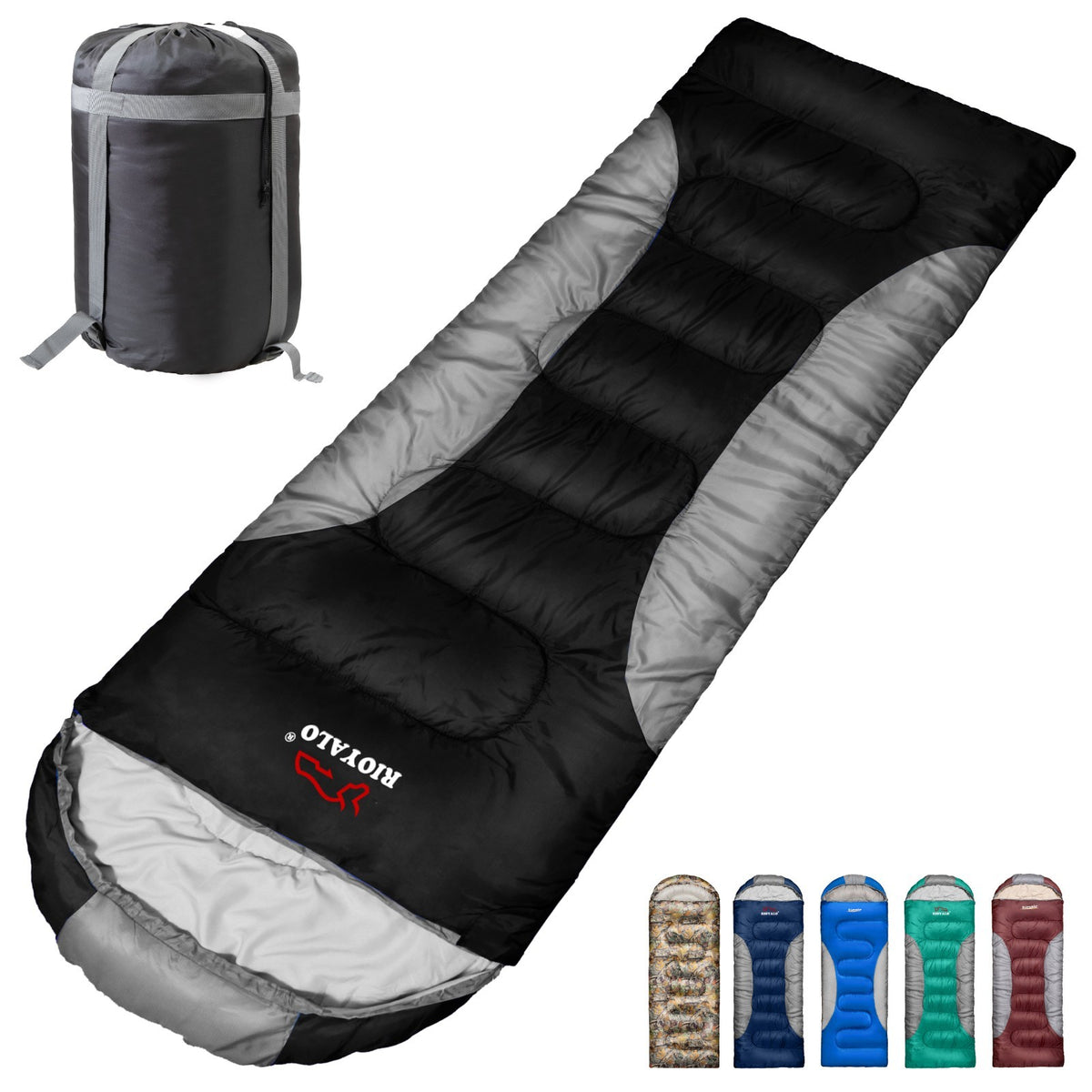 Zero Degree Winter Sleeping Bag for Camping & Hiking - Waterproof, Big & Tall