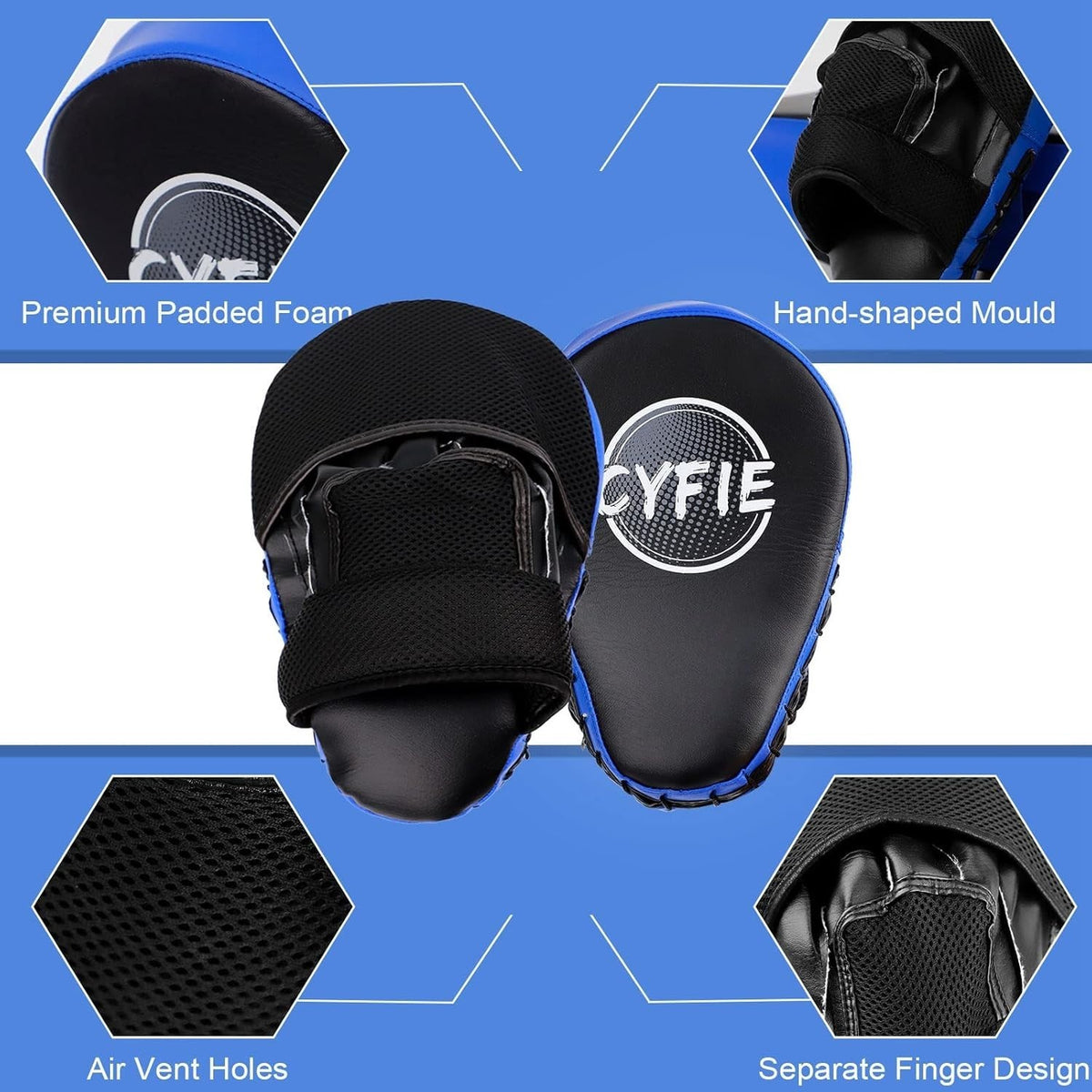 Kids Boxing Pads and Mitts Set - Safe Training for Martial Arts & Fitness