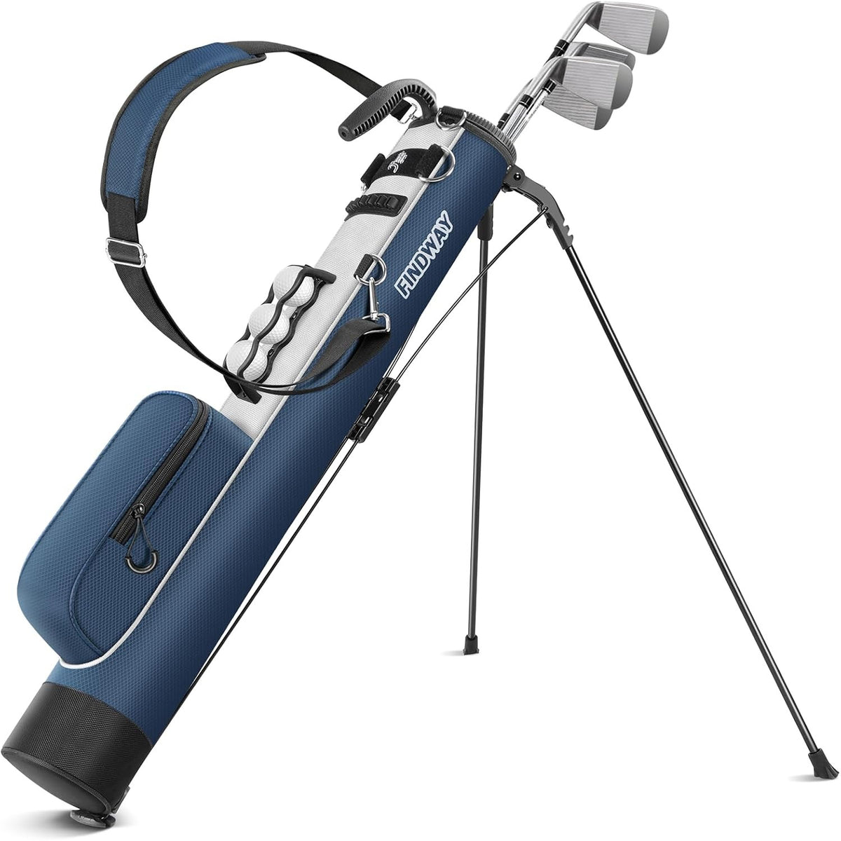 Lightweight Golf Stand Bag for Driving Range and Par 3 Courses