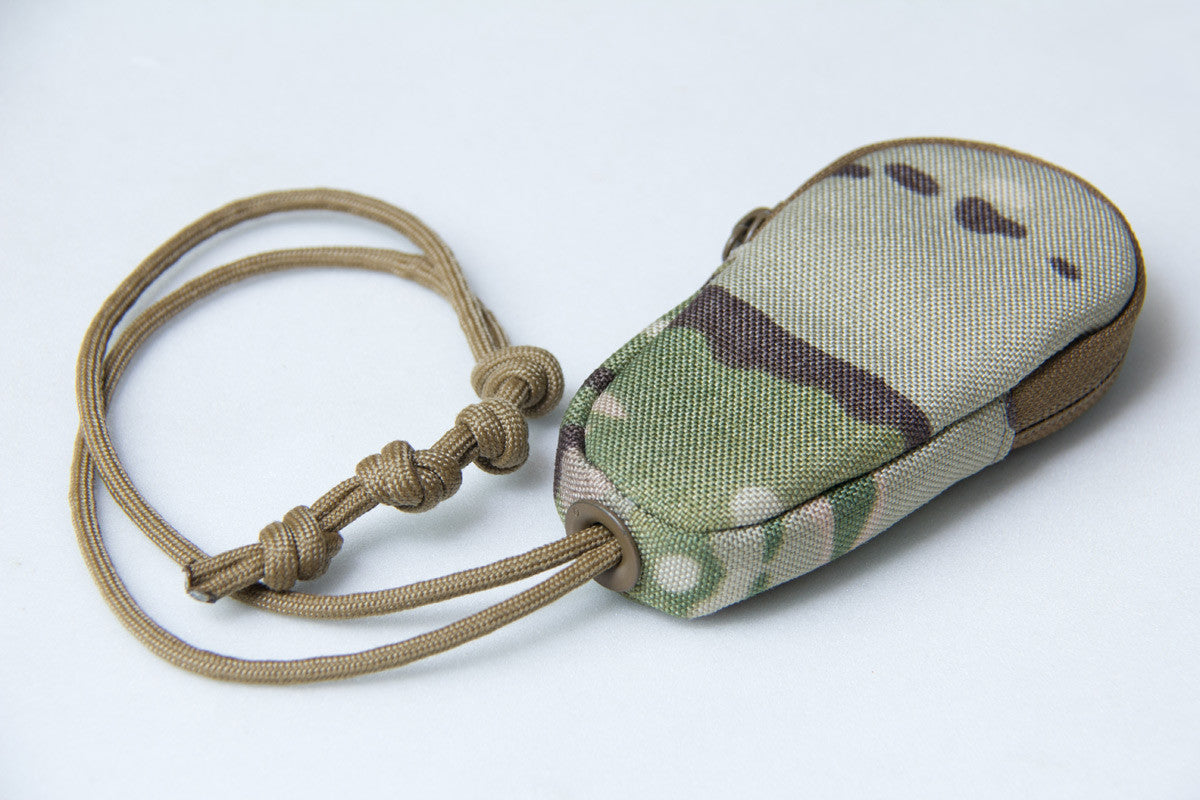 Milspec Monkey MSM Lanyard Zippered Key Coin Pouch Carrier Multiple Colors