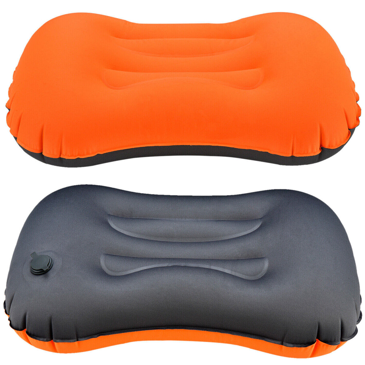 Inflatable Travel Pillow Neck Support Cushion Compact Portable Head Rest
