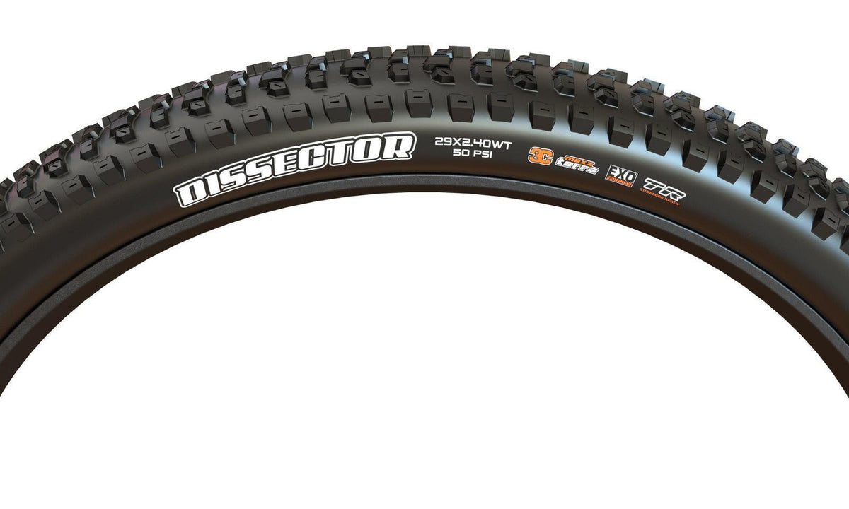 Maxxis Dissector Gen 2 Mountain Bike Tire 29x2.40WT 3C MaxxTerra EXO