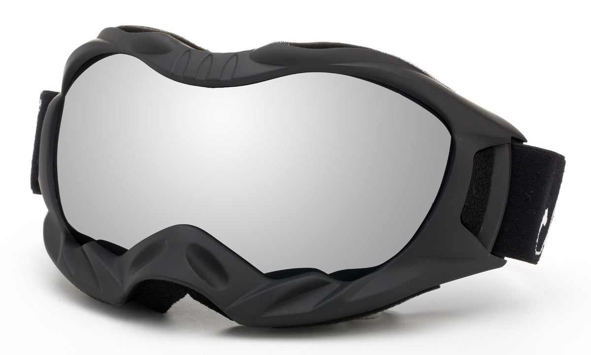 Adult Snow Ski & Snowboard Goggles Anti-Fog Scratch Resistant Shatterproof Lenses