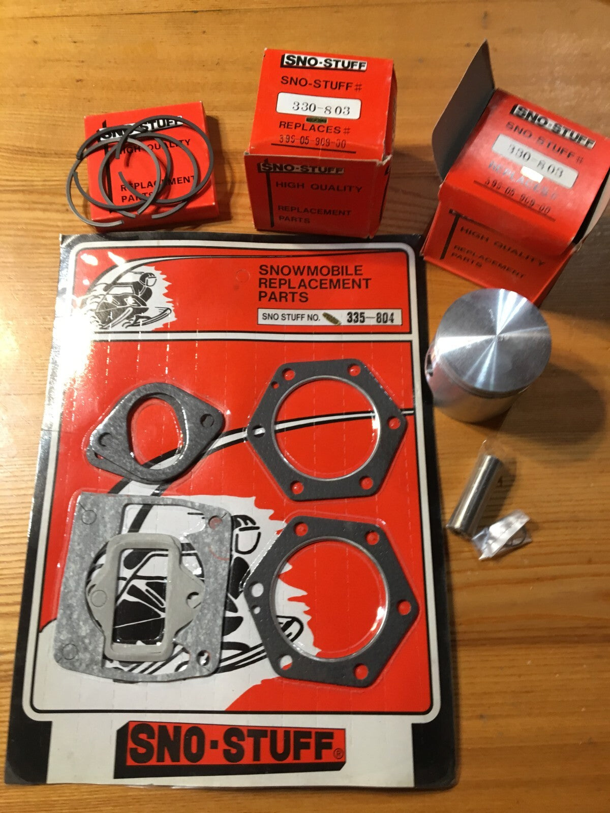 Vintage Watercraft Piston Gasket Kit for Cuyuna JLO 2F 400 - NOS Sno Stuff