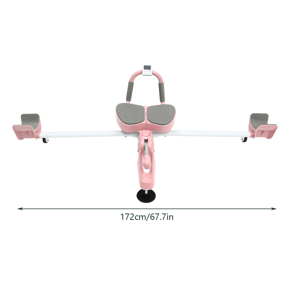 Heavy Duty Leg Stretcher for Flexibility Training, 150kg Capacity, Floor Standing