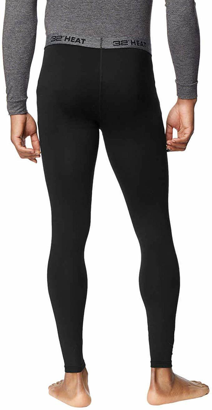 Men's Heated Pants 2-Pack Lightweight Thermal Base Layer
