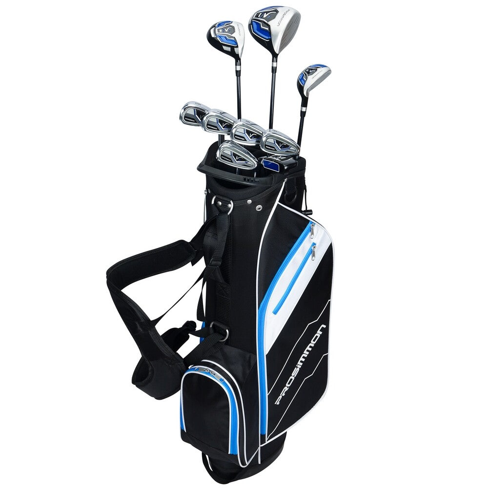 Men's Golf Clubs Set with Bag - Right Hand, Loaded Golf Set for Beginners and Improving Players