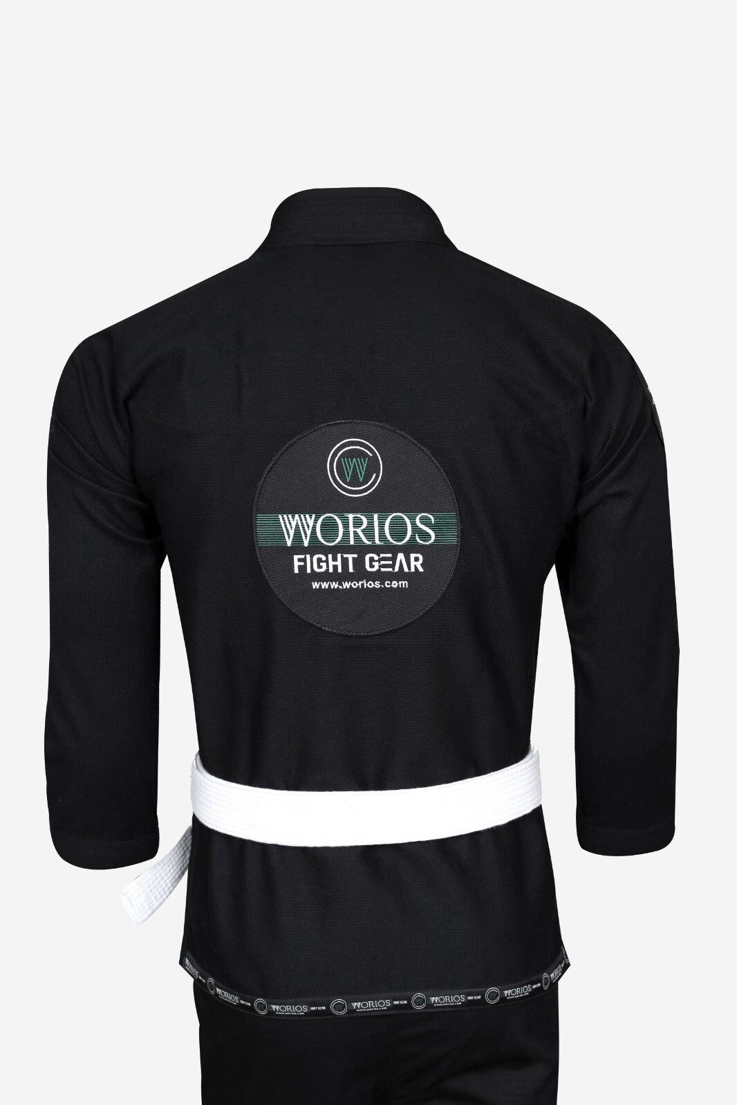 Lightweight Kids BJJ Gi Grappling Kimono - Black, Multiple Sizes