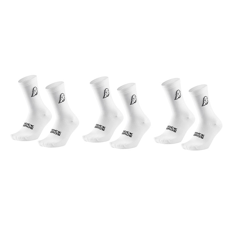 Breathable Cycling Socks 2-3 Pack - Athletic Crew Bike Socks for Men & Women