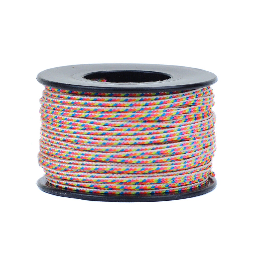 Micro Paracord 125 Ft Spool - Strong Nylon Utility Cord for Crafts & Outdoor Use