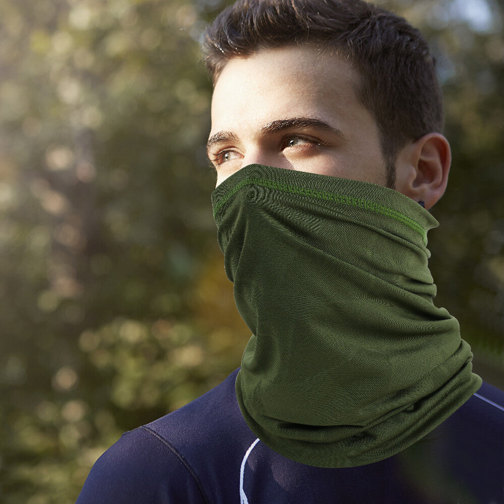 Breathable Cooling Neck Gaiter UV Face Mask Multi-Use Sun Protection Scarf