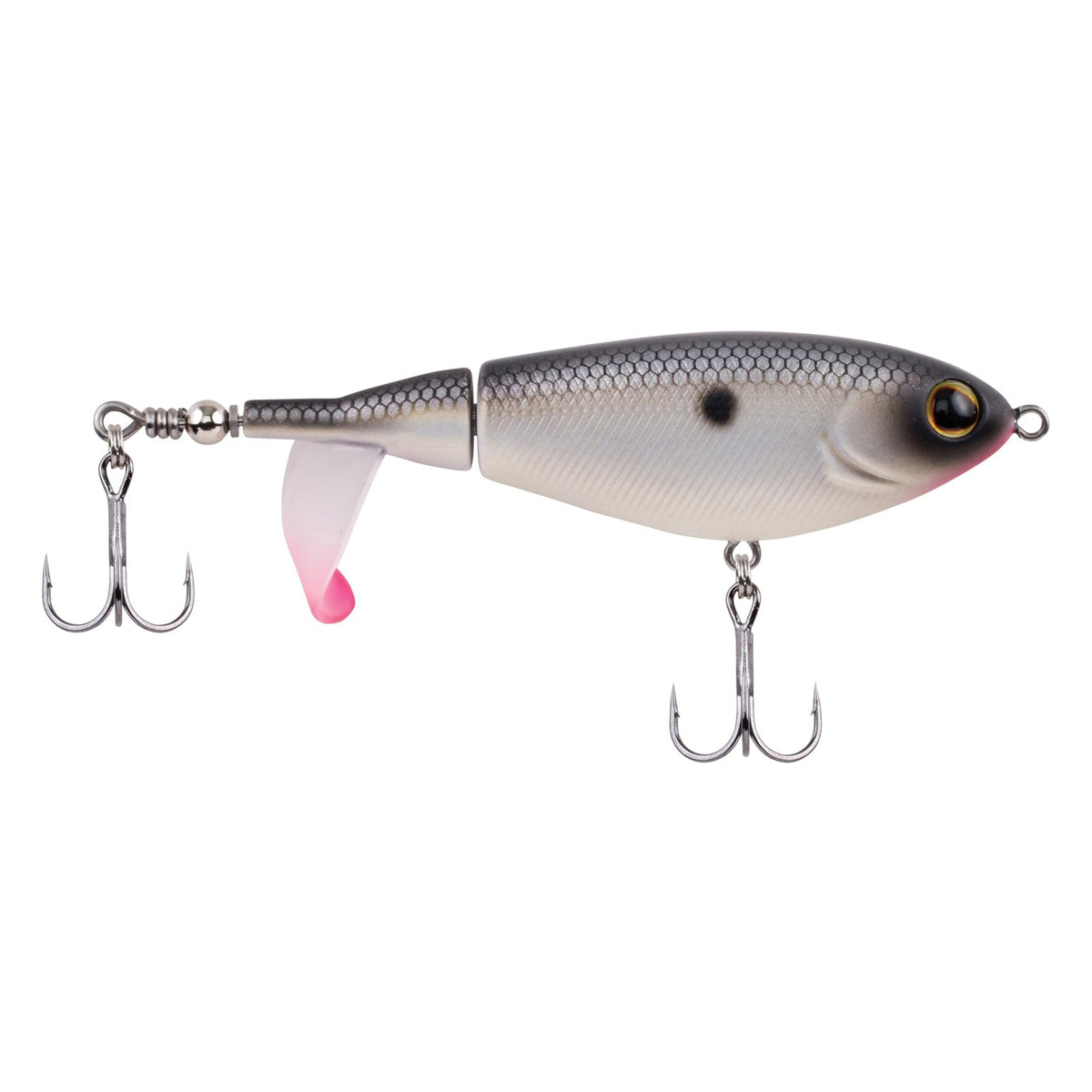 Fishing Topwater Lure with Propeller Tail & Fusion Hooks - 120mm