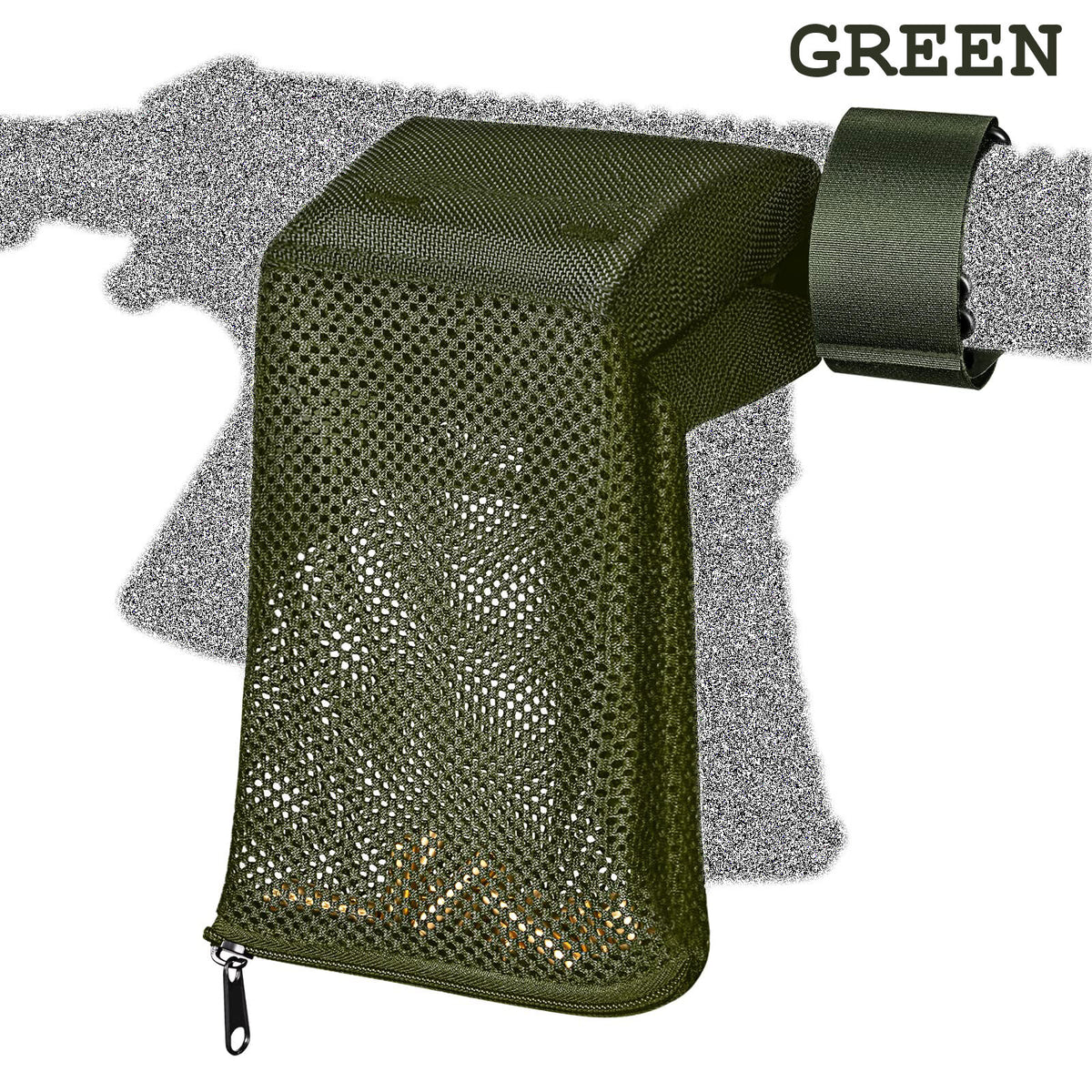 Shell Catcher Brass Mesh with Zippered Bottom for Range Use