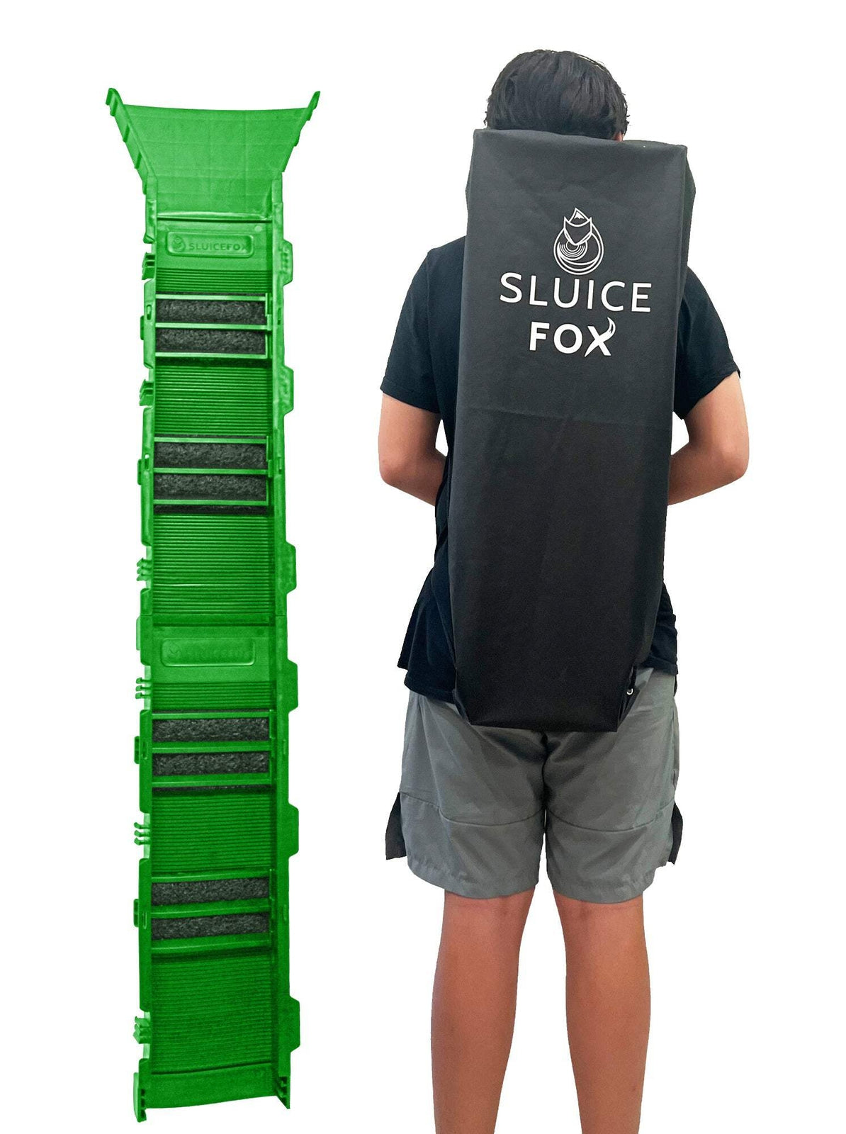 Expandable Portable Sluice Box for Gold Prospecting, Versatile & Lightweight