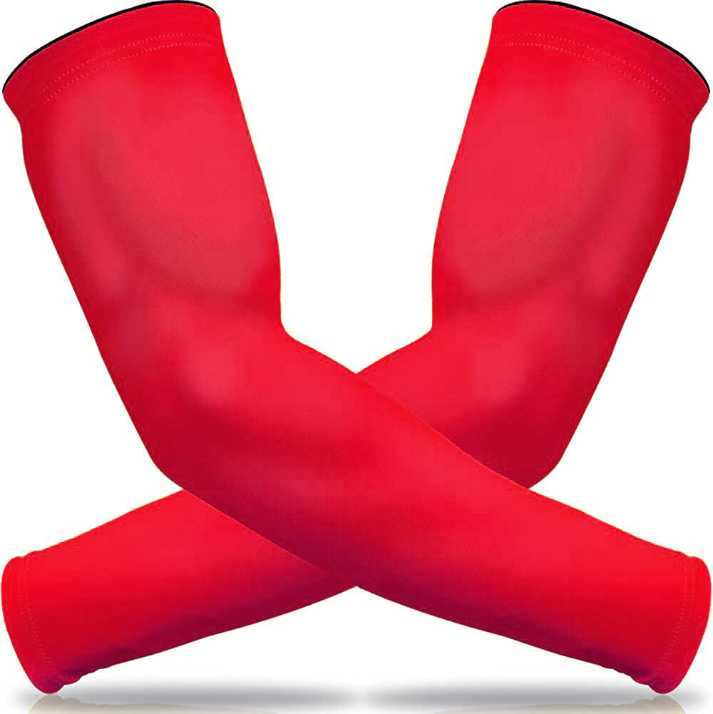 UV Protection Arm Sleeves for Men Women Cooling Compression Sunblock