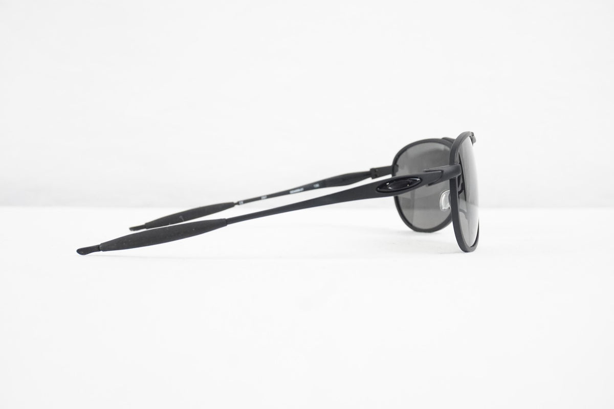 Oakley SI Ballistic Crosshair VO Aviator Sunglasses in Matte Black and Grey