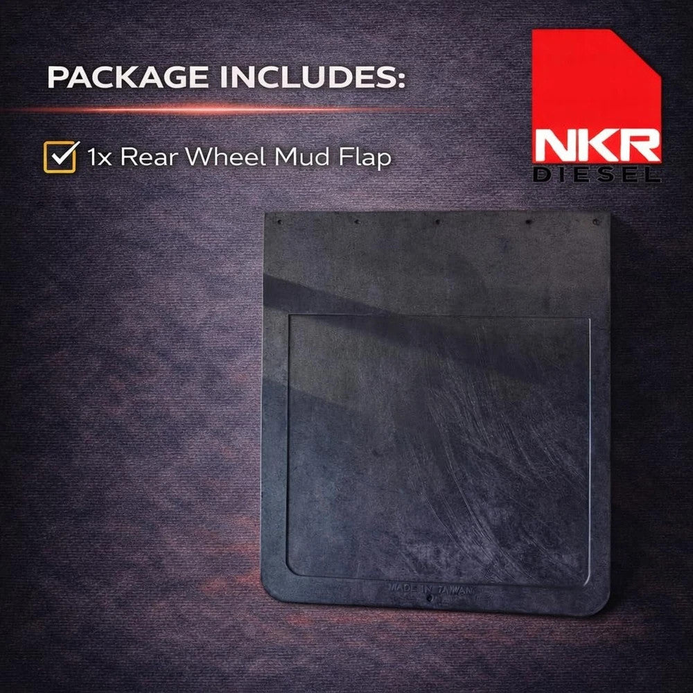 Rear Wheel Mud Flap for Isuzu NPR NRR NQR HD XD - Heavy Duty Truck Splash Guard