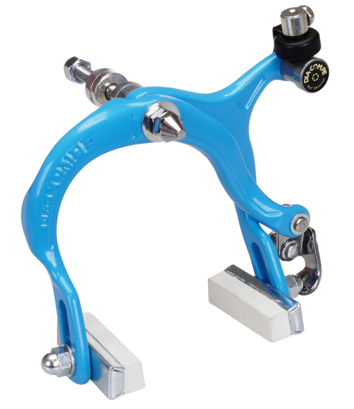 Dia-Compe BMX Front Brake Caliper - Maui Blue Powdercoat, 883 Model, Quick Release