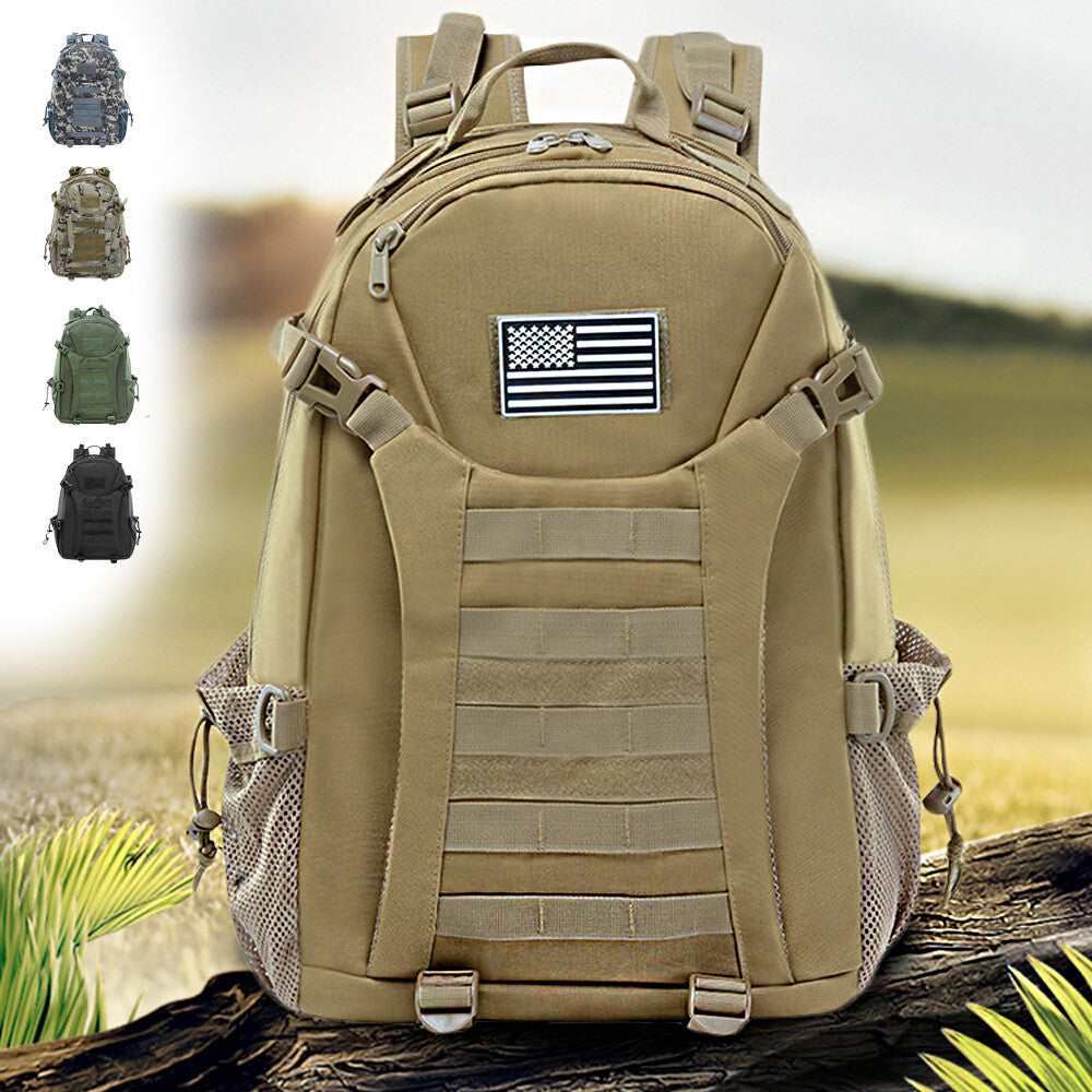 Military Tactical Backpack 28L Waterproof Molle Daypack for Hiking Camping
