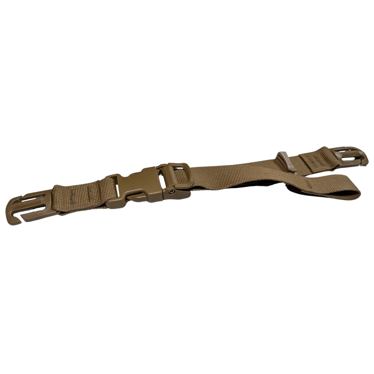 Heavy Duty Military Backpack Sternum Strap with Auto Cam Clip - Universal Load Support