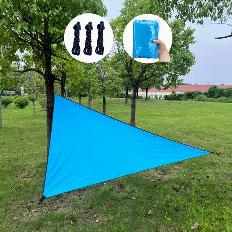 Waterproof Camping Tarp Shelter Rain Fly 10x10 ft for Outdoor Use