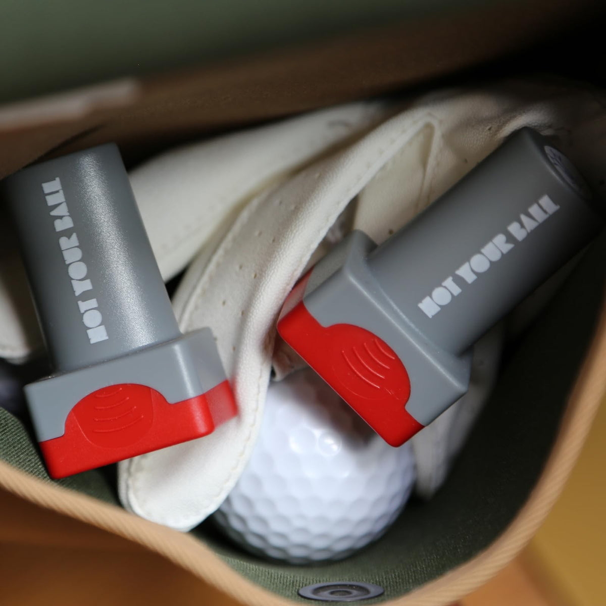 Reusable Self-Inking Golf Ball Stamp Marker - Personalize Your Golf Balls