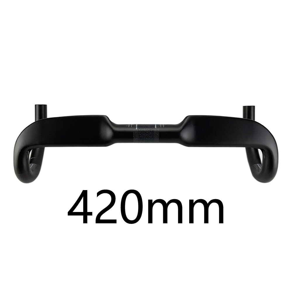 Carbon Drop Bar Road Bike Handlebar 31.8mm Internal Routing Lightweight