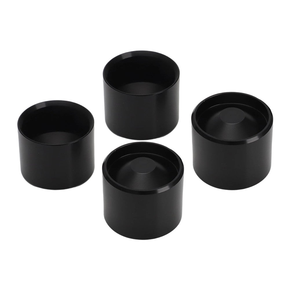 Maglite D Cell Storage Cups Set of 4 - Anodized Aluminum Non-Freeze Plugs