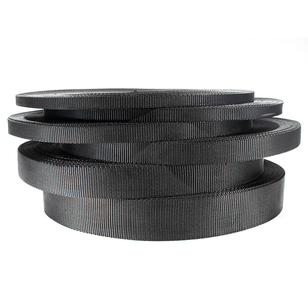 Heavy Duty Nylon Webbing Strap - All-Purpose Flat Rope for Tie-Downs & Cargo