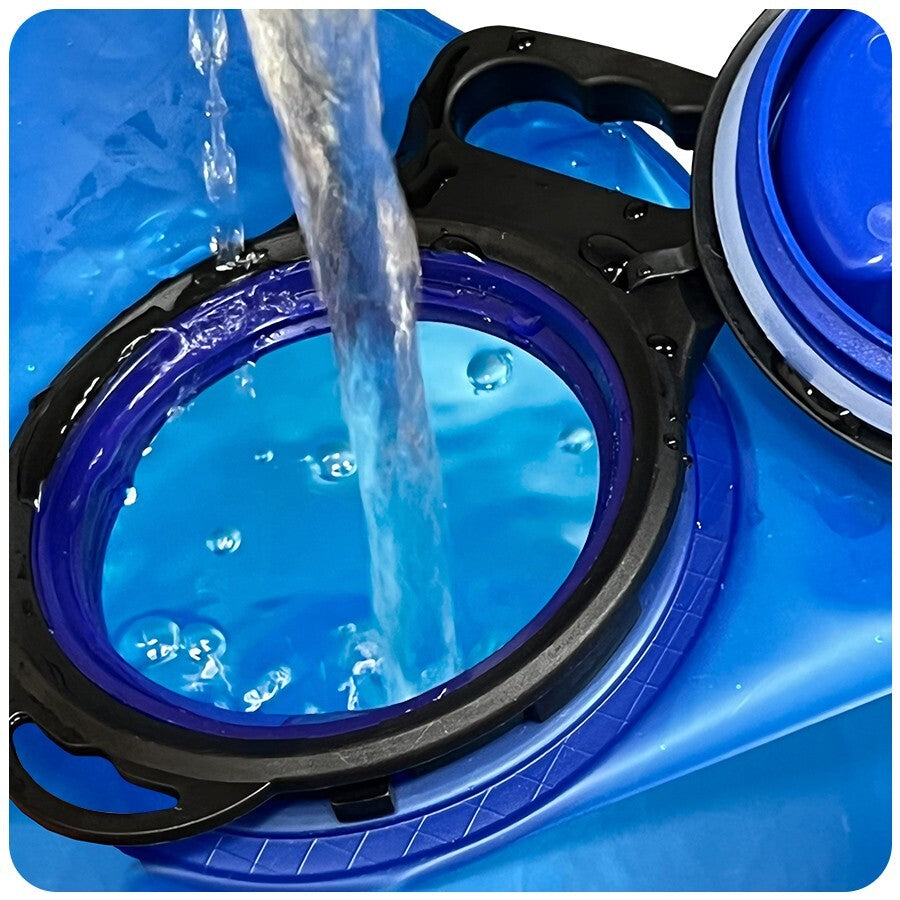 Large Hydration Bladder 8L Water Reservoir with Wide Mouth & Leak-Proof Valve