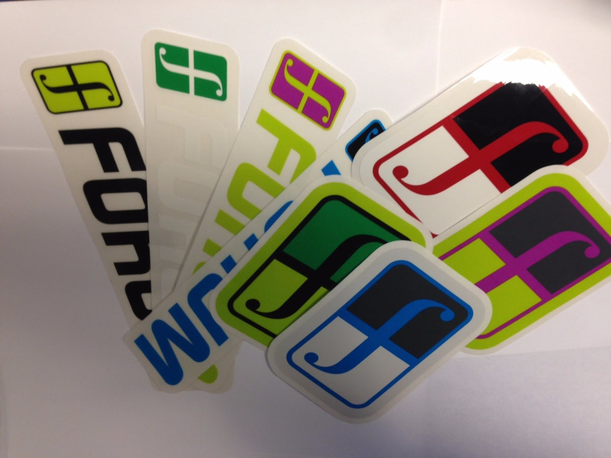 Ski & Snowboard Decal Sticker - Multiple Styles & Colors, Peel & Stick