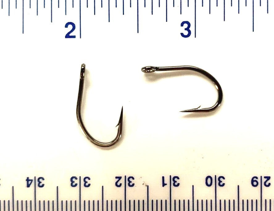 Matzuo Black Live Bait Fish Hooks Size 4 - 100 Pack