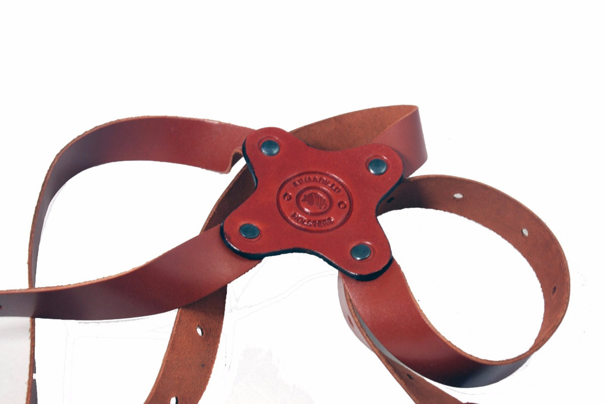 Armored Shoulder Holster for S&W 4506 645 1006 - Miami Vice Style