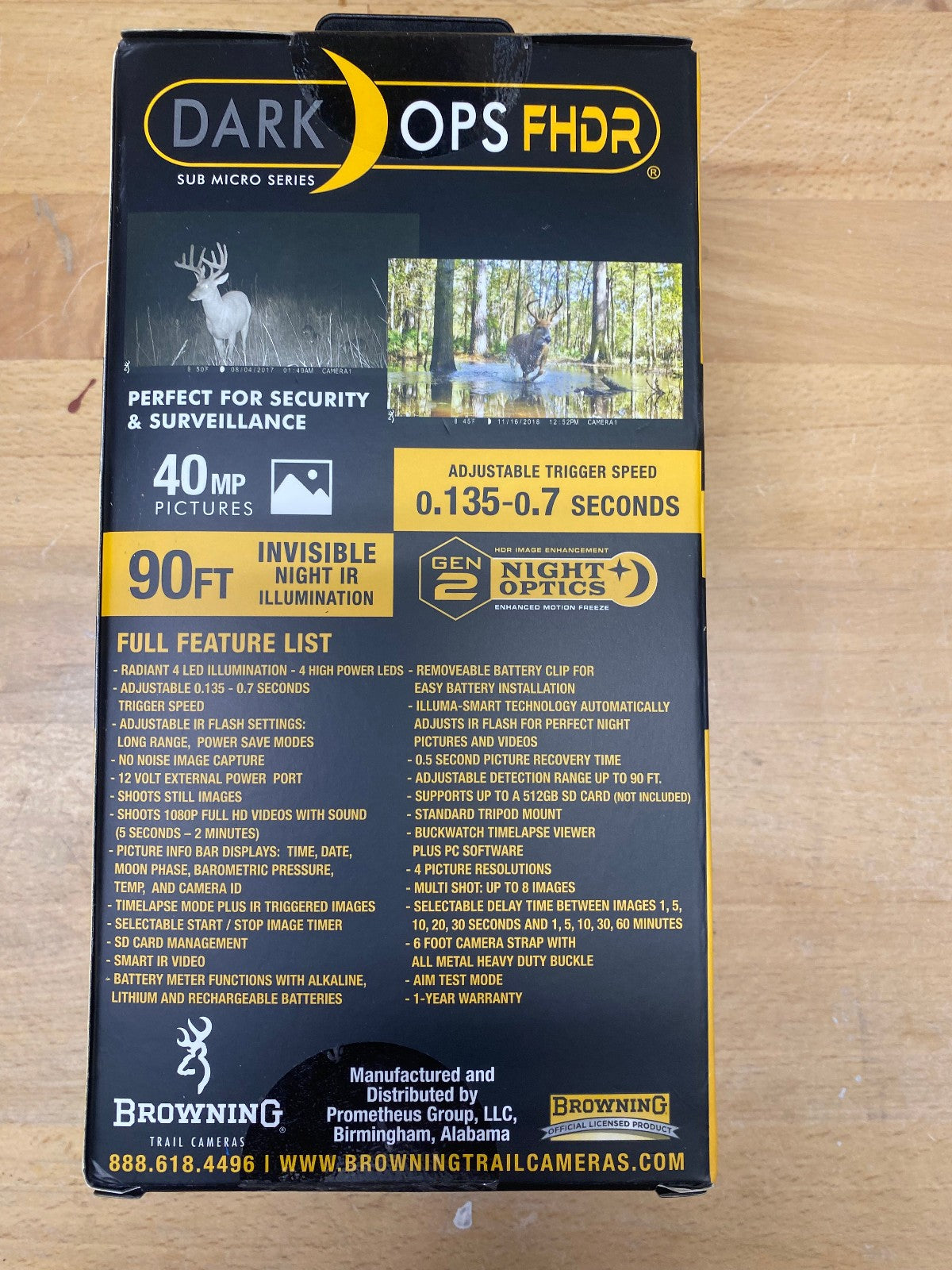 Trail Game Camera 40MP Night Vision Hunting Camera with IR Illumination