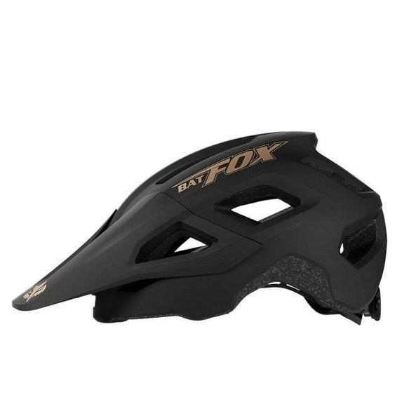 Mountain Bike Helmet for Men & Women - Black Gold, M Size