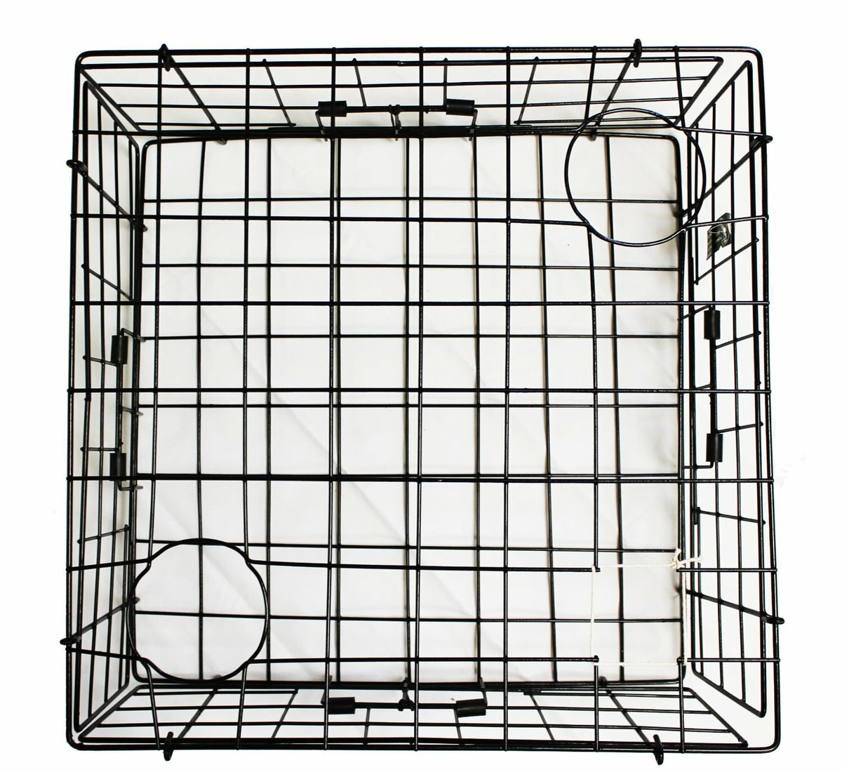 Vinyl Coated Crab Trap 24x24x12 Inches with All Accessories Kit