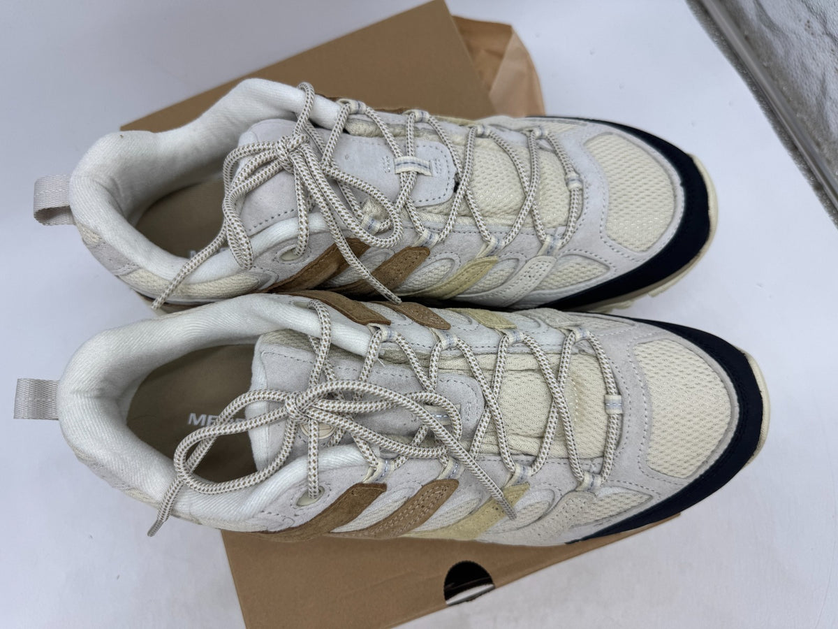 Men's Hiking Boots - Breathable Mesh, Durable Lace-Up Design, Parchment Color
