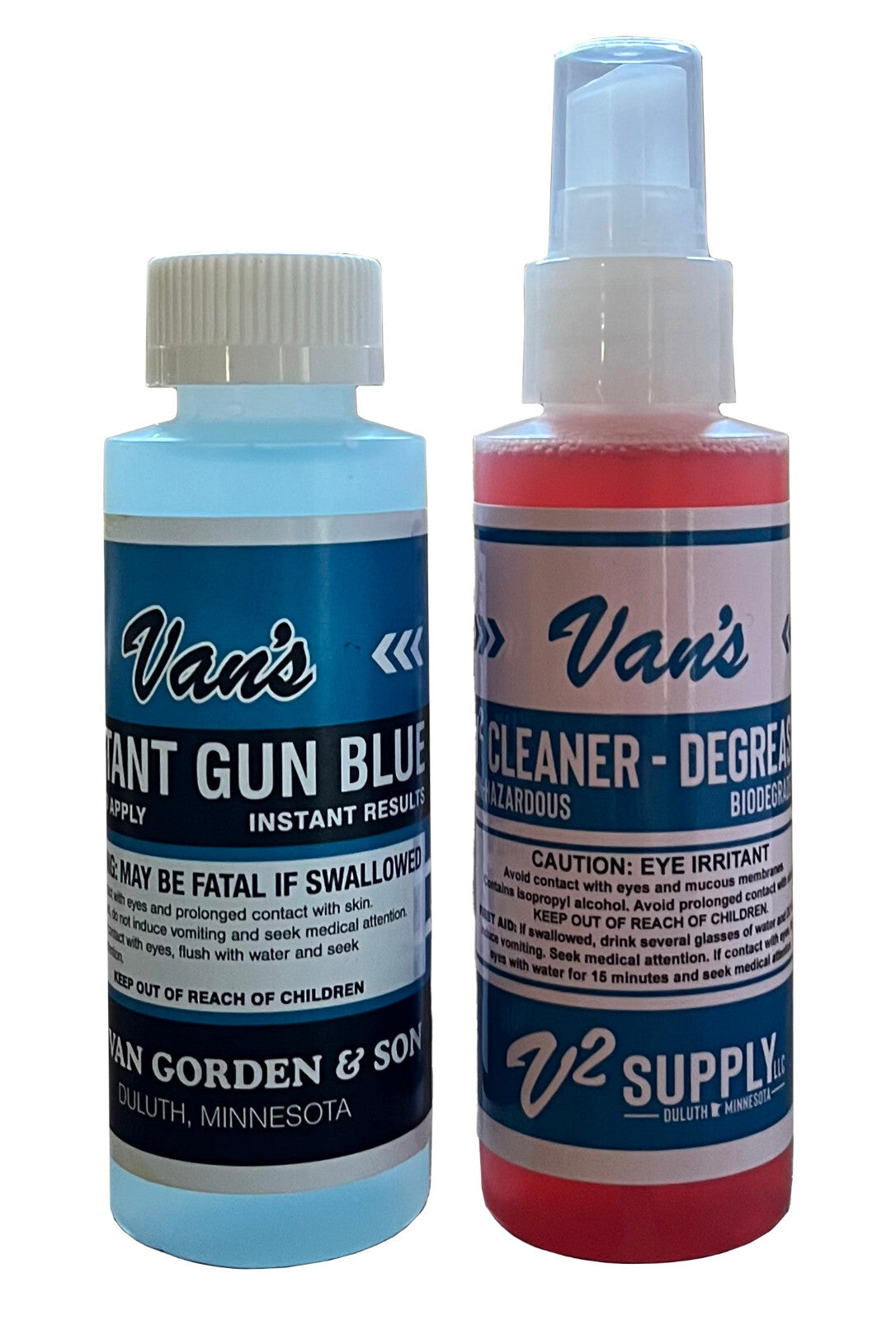 Gun Blue Cold Bluing Solution - 4oz Metal Oxidizing Kit for Gunsmiths