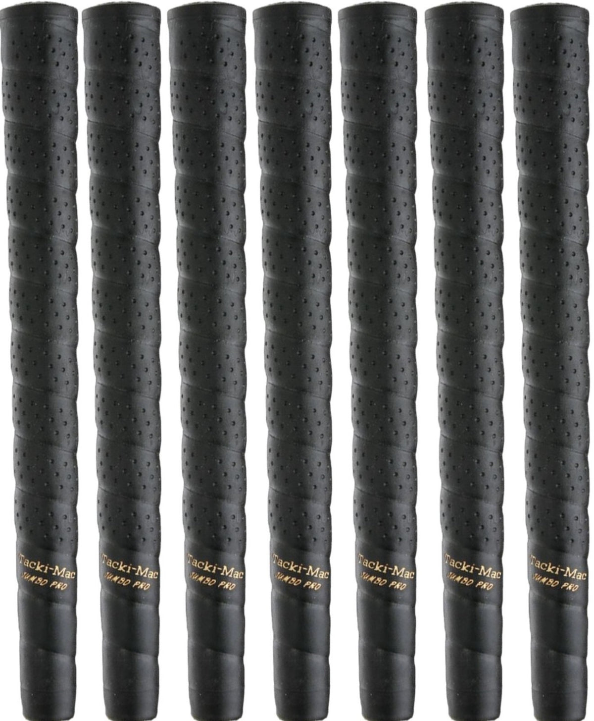 Perforated Golf Grips Bundle Set - Standard Midsize Jumbo - Stable, Comfortable Fit
